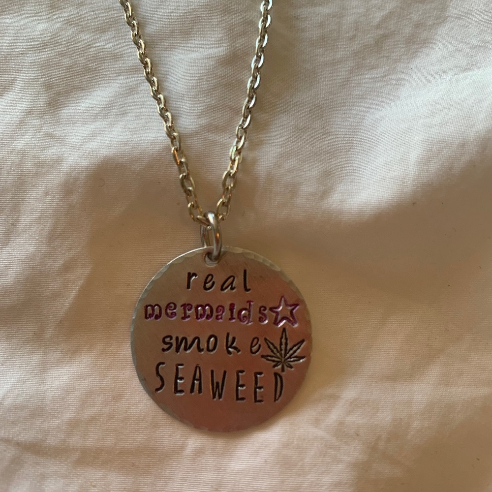 Mermaids Smoke Seaweed Necklace